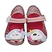 iFANS Girls Cute Shiny Unicorn Mary Jane Princess Flat for Toddler Little Kid