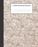 Composition Notebook: Faux Glam Gems & Jewels Velvet College Ruled Notebook Lined School Journal