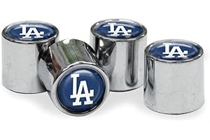 WinCraft Los Angeles Dodgers Chrome Valve Stem Caps