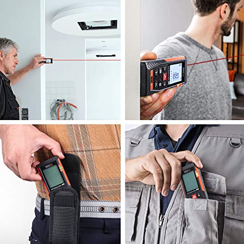 Tacklife HD50 Classic Laser Measure 164Ft M/In/Ft Mute Laser Distance