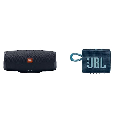 JBL Charge JBL Go Portable Bluetooth Speakers Bundle in