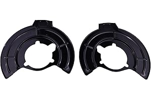 YFANTPA A Pair Front Brake Disc Backing Plate 68043287AB 68043286AB for Jeep Wrangler JK 2007-2018