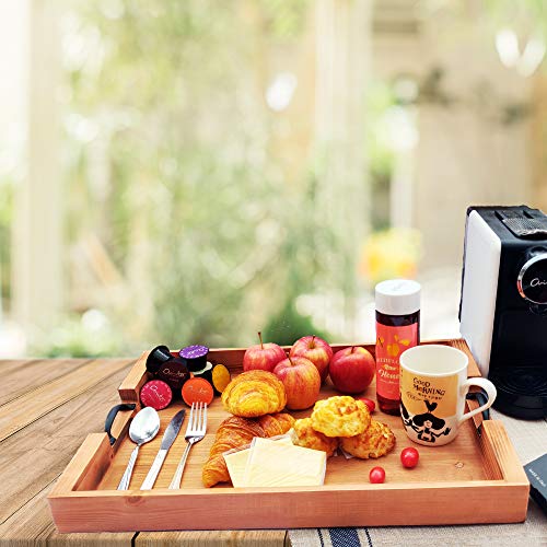 Rustic Wooden Serving TrayServing PlatterTray Breakfast, Lunch and