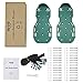 RVZHI Lawn Aerator Shoes with 4 Straps and Heavy Duty Metal Buckles - Spiked Sandals Shoes Garden Tool