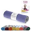 NirvanaShape Yoga Handtuch rutschfest | Hot Yoga Towel mit Antirutsch-Noppen | hygienische Yogatuch-Auflage für Yogamatte [ 185 x 63 cm ]
