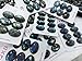 Cabochon 40X30Mm Oval Cab Flatback Semi-Precious Gemstone Ring Face (Natural Labradorite)