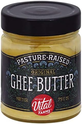 Vital Farms Pasture Raised Butter Ghee - 7.5 Fl Oz | Pack of 6