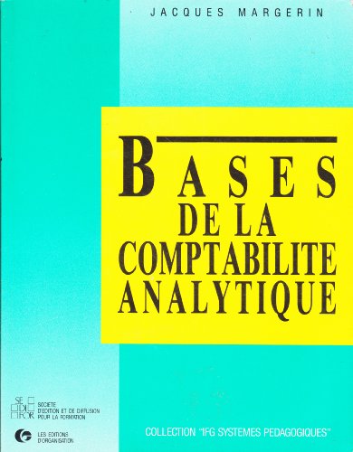 Bases de la comptabilité analytique