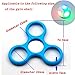 Joykith 3PCS LED Light with Button For Fidget Hand Spinner Toy [3D Figit] Premium Quality EDC Focus Toy for Kids & Adults - Best Stress Reducer Relieves ADHD Anxiety (B)