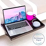 BedShelfie Plus The Original Bedside Shelf - 9 Colors / 3 Sizes - AS SEEN ON Business Insider (Plus Size, Bamboo in Black)