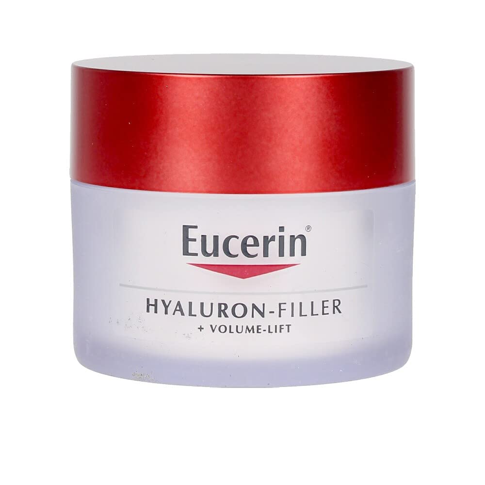 Eucerin Hyaluron-Filler + Volume-Lift Day Cream for Hydrates Dry Skin, Anti-Aging Formula with SPF 15, 50ml