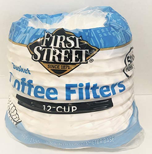 First Street Basket Coffee Filter 12 Cup, 500 Filters First Street Basket Coffee Filter 12 Cup, 500 Filters