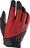 Fox Racing Reflex Gel Mountain Bike Gloves, Red, Large