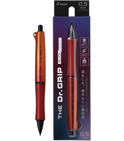 Amazon.com : Pilot The Dr. Grip Black Accent, Advanced Mechanical