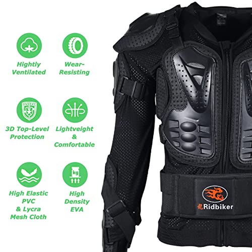 Motorcycle Jacket Full Body Armor, Chest Protection Dirt Bike Gear
