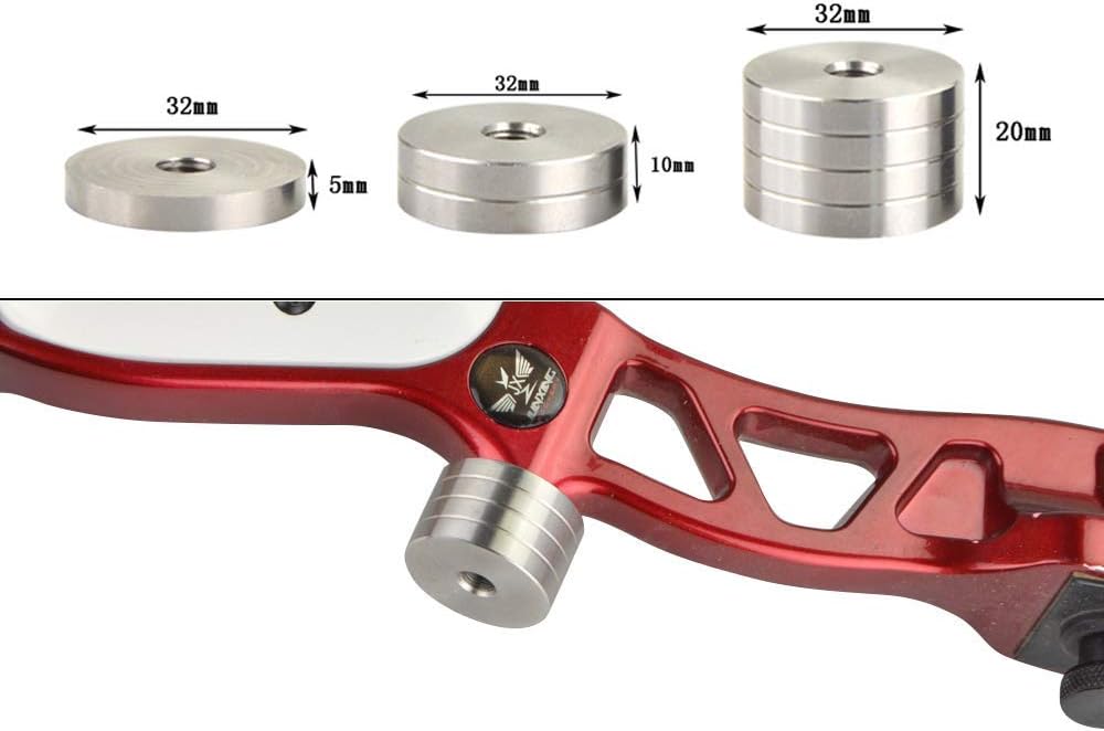 Archery Bow Stabilizer Weight Balance Bar Spare Weight Stainless Steel