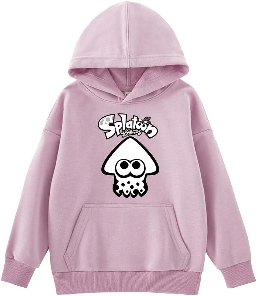 BBjhdfmer Splatoon Pullover LangarmCoats Airy Sweatshirt Cosy Outwear