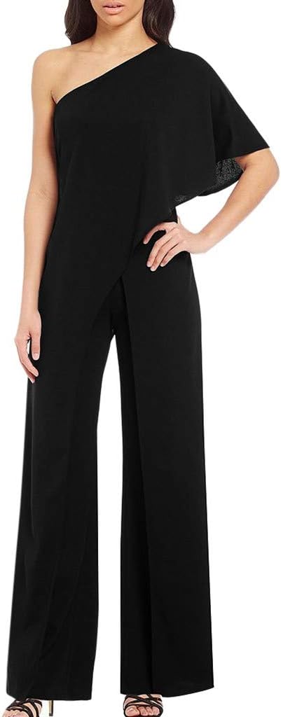 Lady Evening Party Jumpsuits Summer Long Pants Off Shoulder Rompers Elegant Jumpsuit Long Trouser by Gyouanime