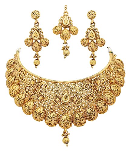 Youbella jewellery bollywood ethnic gold plated traditional india…