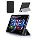HP Stream 8 Case - ProCase SlimSnug Case for HP Stream 8 Tablet 5901, Ultra Slim and Light, Hard Shell Cover, with Stand, Exclusive for HP Stream 8 (Black)