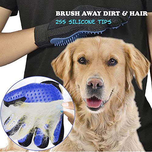 Poohoo 2 Pack Dog Leashes, 5 FT Heavy Duty Pet Leash with Comfortable Padded Handle and Highly