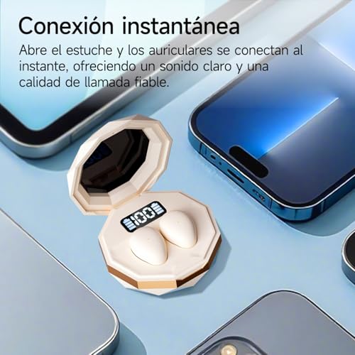 sunvito Sleep Headphones, Mini Headphones for Sleeping, Wireless Bluetooth 6.0, Side Sleeper, Power Indicator for Workout, Travel,