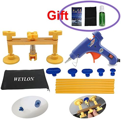 PDR Tools Kit 16Pcs Latest Design Bridge Puller Dent Removal Hand Tool Set For Paintless Dent Repair Tool kit Instruments Ferramentas