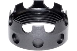 PRESMA Aluminum 7075-T6 nut, 1-3/16x16 TPI, Black/Blue/Golden/Silver/red (Black)