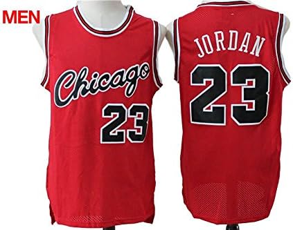 Mens Basketball Jersey - Chicago Bulls Michael Jordan #23 Red Chicago Version Jersey M