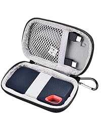 Funda rígida compatible con SanDisk 500GB 250GB 1TB 2TB Extreme Portable SSD - SDSSDE60-500G-G25