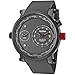 red line Men's RL-50037-GM-014-GY Specialist World Time Grey Dial Grey Silicone Watch