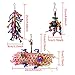 Vehomy Bird Chewing Toys Handmade Parrot Shredder Toy Cage Hanging Foraging Shredding Toy Colorful Rope Knots Toy for Cockatiel Conure African Grey Amazon 3pcsthumb 1