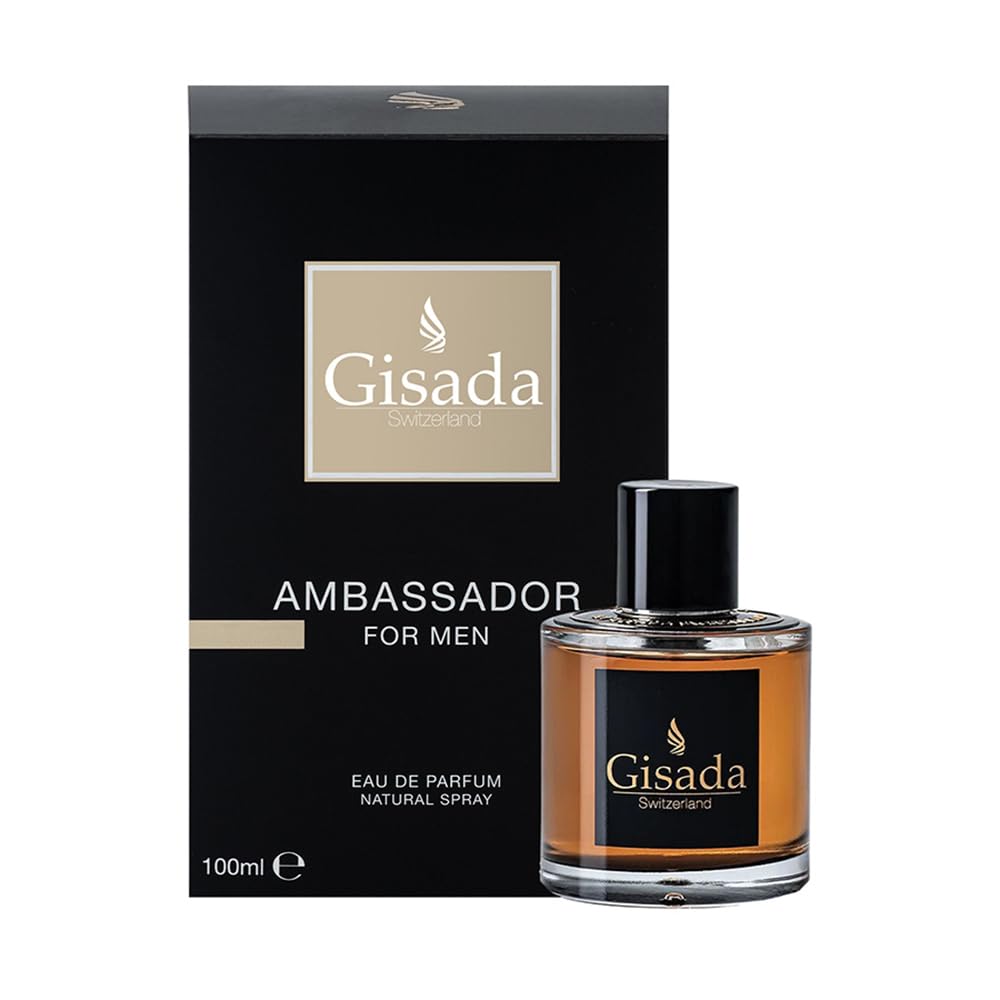 Gisada - Ambassador Men | Eau De Parfum | 100ml | männer parfüm | Frisch, Kraftvoll Und Langanhaltender Duft | Herren Parfüm | Zitrus, Blumige, Warme Und Holzige Noten | Parfüm Herren | Herrenduft 2