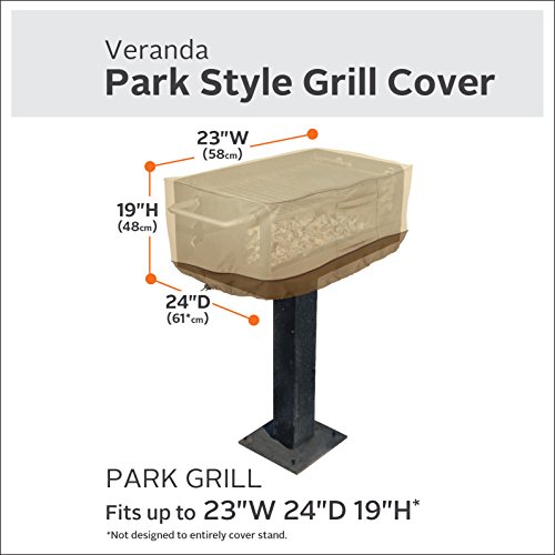 Classic Accessories Veranda Park Style Charcoal Grill Cover Grill