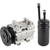 For Ford Escort 1998 1999 2000 2001 2002 AC Compressor w/A/C Drier - BuyAutoParts 60-86216R2 NEW