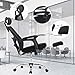 Office Chair Desk Chair Computer Chair with Lumbar Support Task Rolling Racing Style Swivel Executive High Back Ergonomic Chair for Women Adults,Black and Light Grey