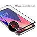 iCarez Tempered Glass Screen Protector for LG V30 / LG V30S ThinQ,1-Pack Full Coverage