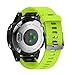 ANCOOL Compatible with Fenix 5S/6S/7S Bands 20mm Easy Fit Silicone Watch Bands Replacement for Fenix 8 43mm/5S Plus/6S Pro/D2 Delta S Smartwatches(Green)