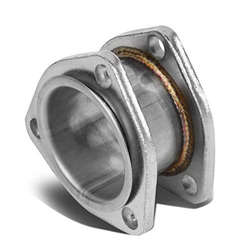 2.5" Inlet/Outlet Stainess Steel Exhaust 3Bolt Flange Extension