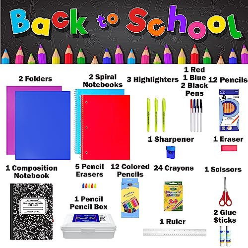 School Supplies For Kids, Back To School Supply Box, Supplies For Girls