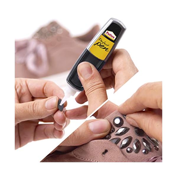 Pattex Perfect Pen, Sekundenkleber extra stark und präzise für punktgenaues Dosieren, Superkleber Stift für Materialien… – Bild 6