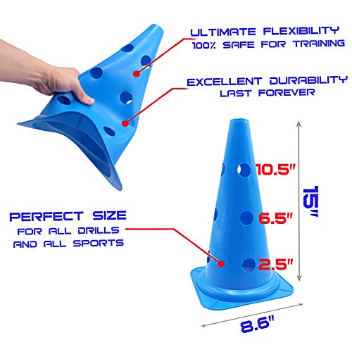 AKA Sports Gear Hurdle-Cones & Poles Setï¼ˆCone Onlyï¼‰