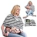 Nursing Cover |Baby Car Seat Canopy | Breastfeeding Cover Up for Boys and Girls | Multi Use Infinity Mom Scarf | Carry Bag and Baby Beanie Included by Engelstyling