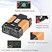 Ampeak 400W Power Inverter 12V to 110V AC Car Inverter with 2.1A USB Car Charger