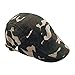 LETHMIK Cotton Flat Cap Gatsby Duckbill Hat Newsboy Ivy Irish Cabbie Scally Cap Camouflage