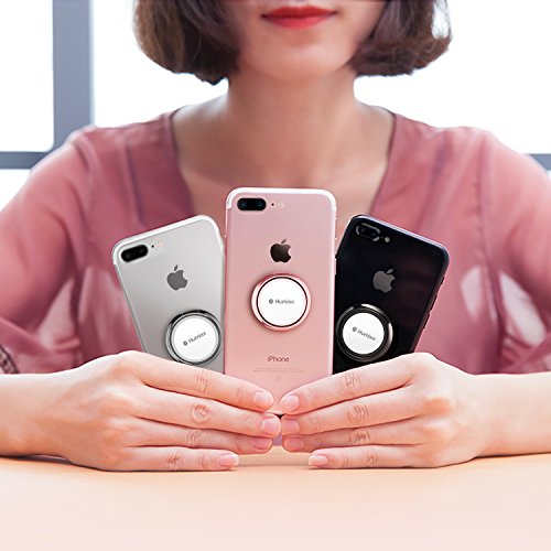 Humixx Phone Ring Holder Universal Phone Ring Stand Fit Well with Magnetic Phone Mount Holder 360° Rotation Compatible with iPhone 8 Plus/X/XR/XS Max, Samsung S10/S10 Plus, Huawei P30 etc. - Thumbnail 7