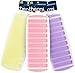 Thermi Ice Cube Tray with Easy Release Push Pop Out Narrow Ice Stick Cubes for Small Mouth Sport Water Bottles like S'well Cola Vacuum Insulated (3 Pack (Coral Pink, Canary Yellow, Lavender Purple))