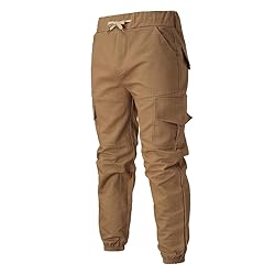 Side Snap Mens Sweatpants Cotton Carolina