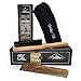 Hair & Beard Comb + Brush - Set - for Men, Sandal Wood Comb, 100% Natural Boar Bristle Brush, Best for Grooming Facial and Head Hair, use with Balm, Oil and Wax, Packaged in Premium Giftbox