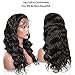 Dolago 250% Density Lace Front Wigs Human Hair Body Wave for Black Women, Premium Brazilian Virgin Hair Lace Frontal Wig Pre Plucked with Baby Hair, Glueless Full End Lace Wigs Natural Color 18Inch